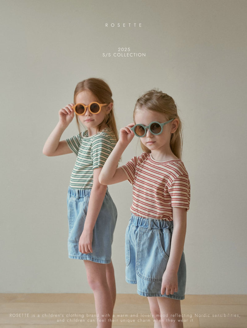 Rosette - Korean Children Fashion - #designkidswear - Mono Denim Pants - 4