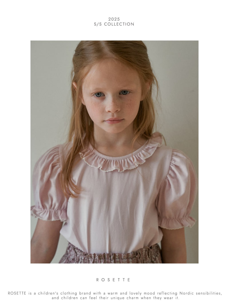 Rosette - Korean Children Fashion - #fashionkids - Celine Puff Tee - 8