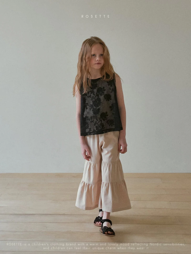 Rosette - Korean Children Fashion - #kidsshorts - Cancan Frill Pants - 9
