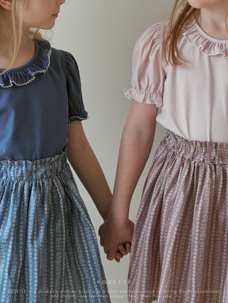 Rosette - Korean Children Fashion - #kidsshorts - Celine Puff Tee - 9