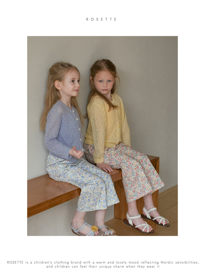 Rosette - Korean Children Fashion - #kidsstore - Summer Pants - 7