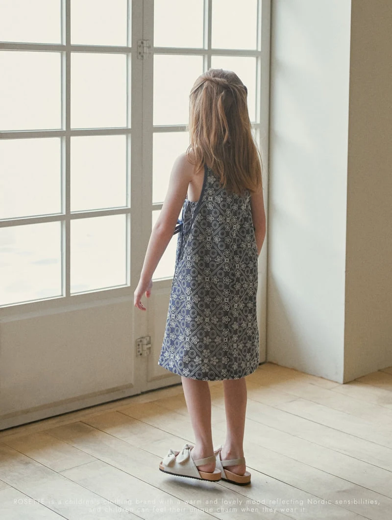 Rosette - Korean Children Fashion - #kidsstore - Stella Denim One-piece - 6