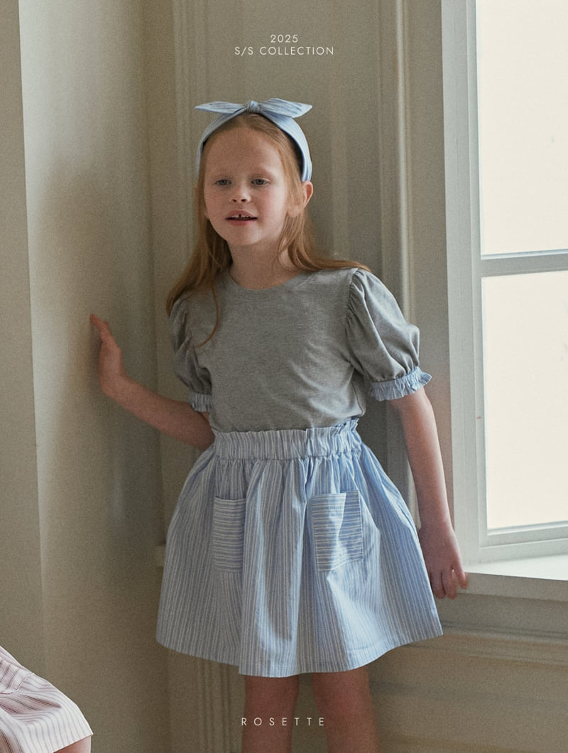 Rosette - Korean Children Fashion - #kidsshorts - Serena Tee - 4