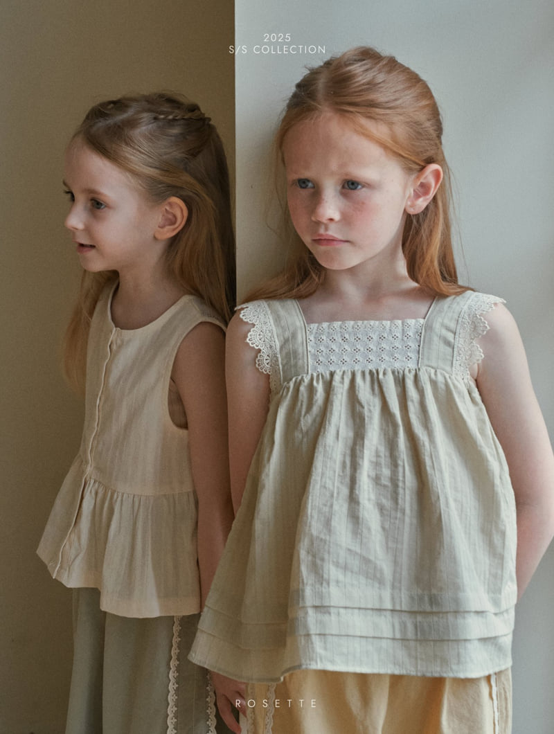 Rosette - Korean Children Fashion - #kidzfashiontrend - Solar Blouse