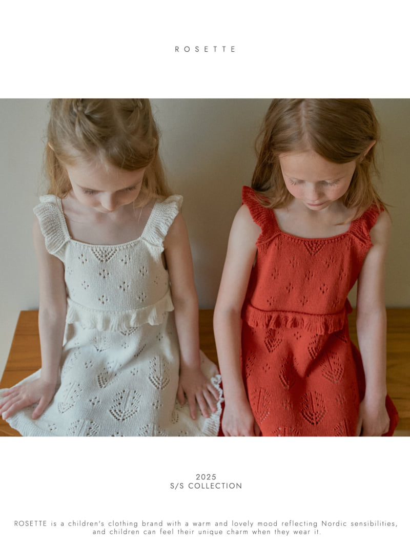 Rosette - Korean Children Fashion - #kidzfashiontrend - Bernet Knit One-piece - 6