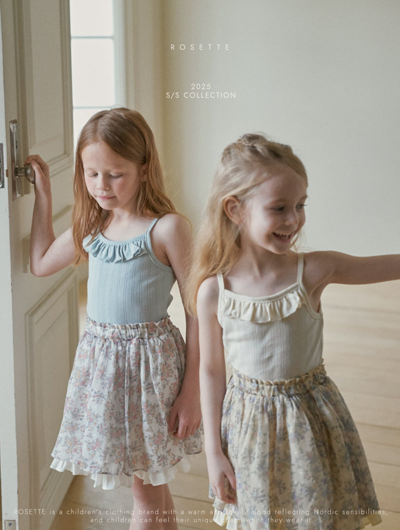 Rosette - Korean Children Fashion - #littlefashionista - Yogurt Sleeveless Set - 11