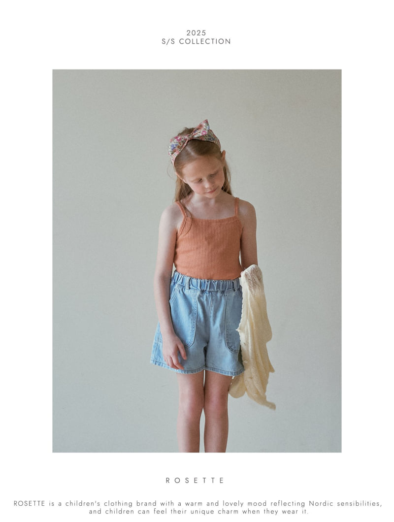 Rosette - Korean Children Fashion - #magicofchildhood - Mono Denim Pants - 11