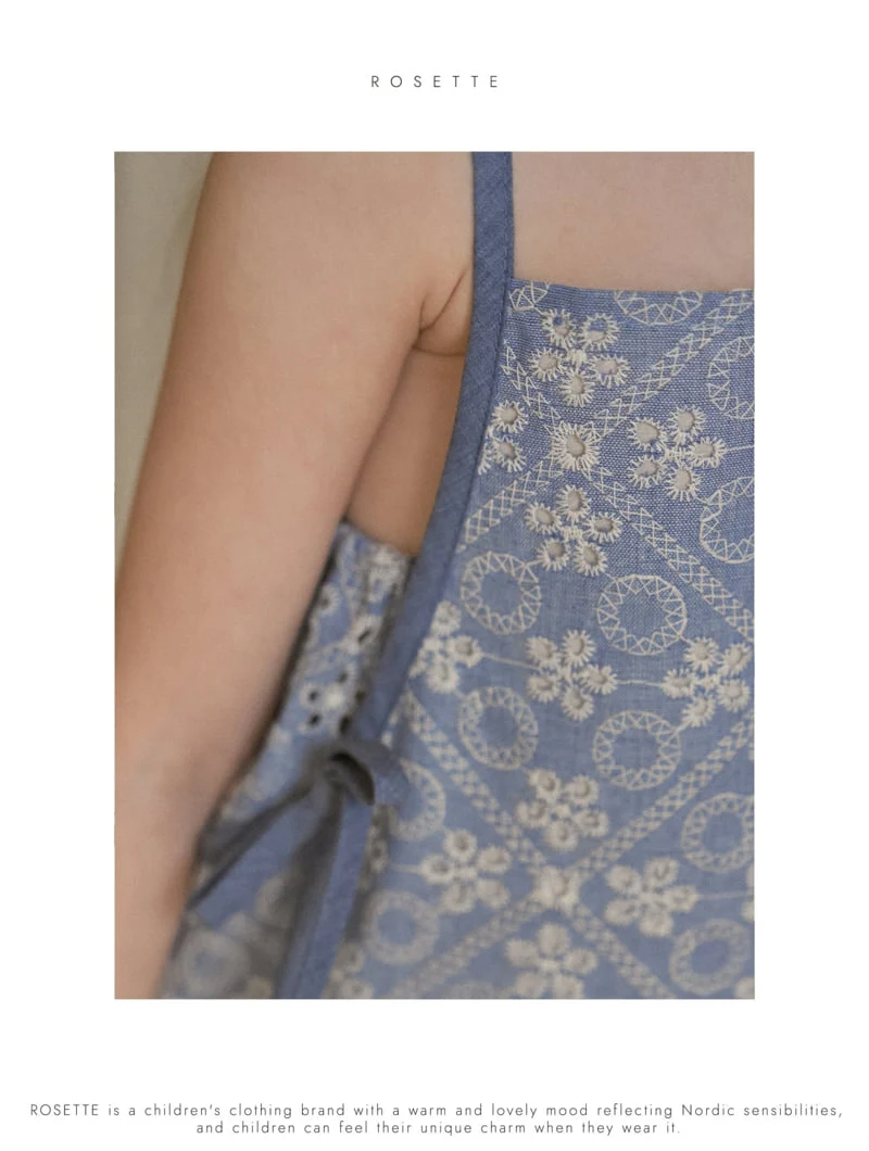 Rosette - Korean Children Fashion - #minifashionista - Stella Denim One-piece - 11