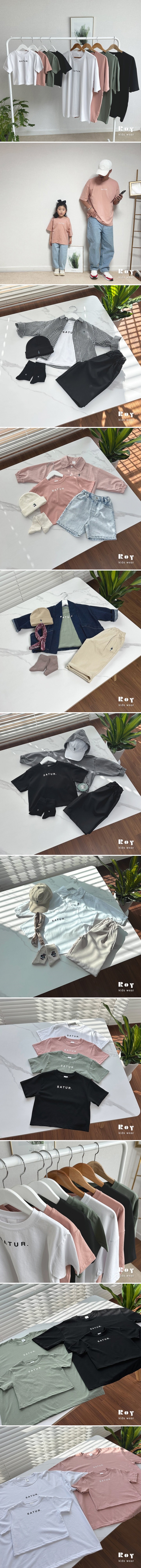 Roy - Korean Children Fashion - #Kfashion4kids - Saturday Tee