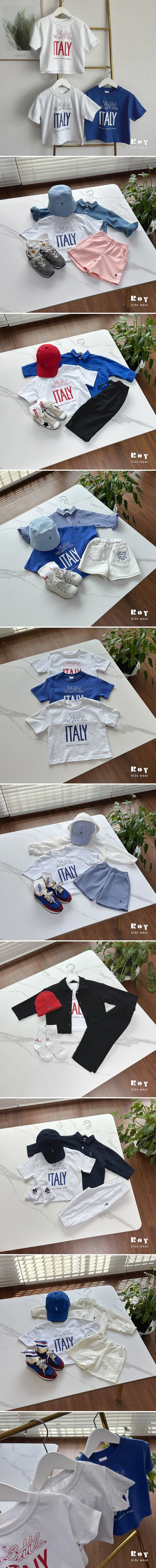 Roy - Korean Children Fashion - #magicofchildhood - Little Italy Tee