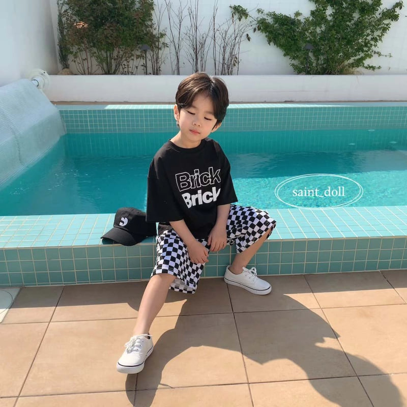 Saint Doll - Korean Children Fashion - #Kfashion4kids - BRICK Tee - 10