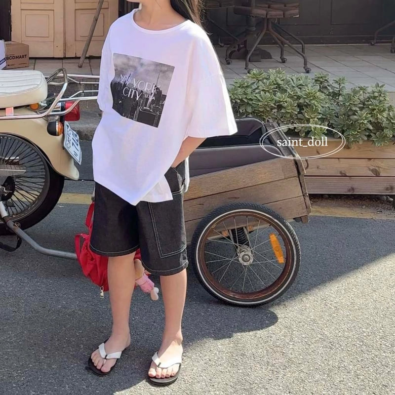 Saint Doll - Korean Children Fashion - #kidzfashiontrend - New York Tee - 4