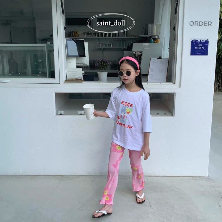 Saint Doll - Korean Children Fashion - #Kfashion4kids - Big Flower Pants - 11