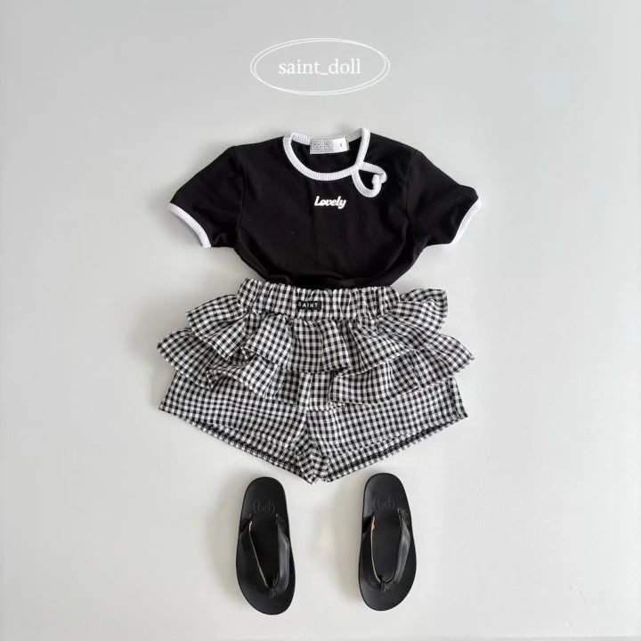 Saint Doll - Korean Children Fashion - #childofig - Check Check Skirt - 6