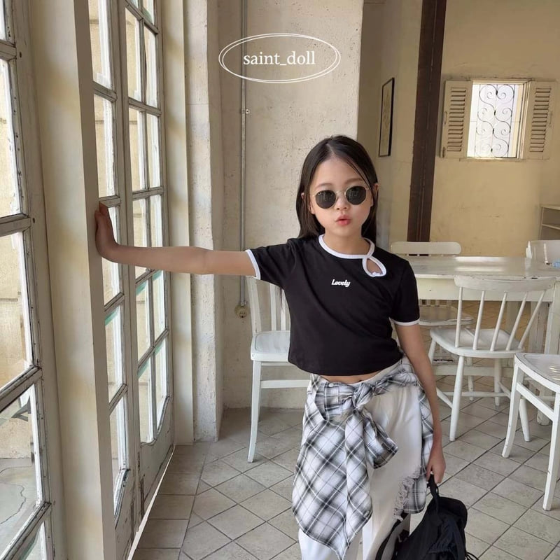 Saint Doll - Korean Children Fashion - #childofig - Lovely Heart Tee - 9