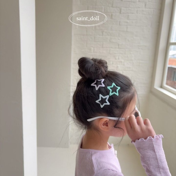 Saint Doll - Korean Children Fashion - #childofig - Star Pin Set - 6