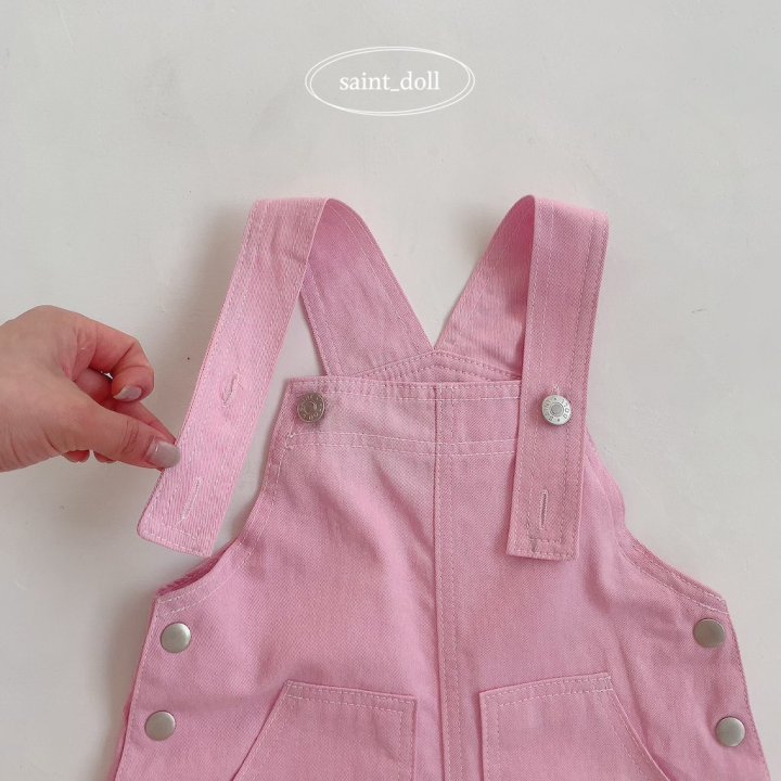 Saint Doll - Korean Children Fashion - #childofig - Candy Overalls Pants - 3