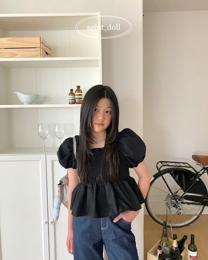 Saint Doll - Korean Children Fashion - #childofig - Pom Pom Blouse - 6