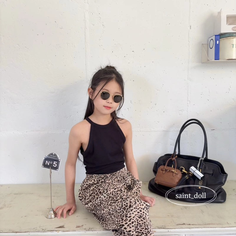 Saint Doll - Korean Children Fashion - #childofig - Halter Neck Tee - 9