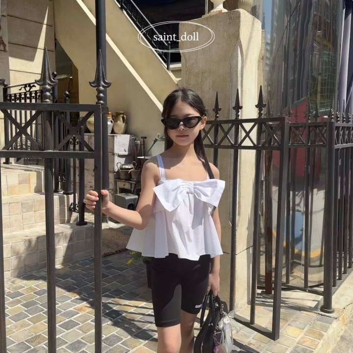 Saint Doll - Korean Children Fashion - #childofig - Label Leggings - 8