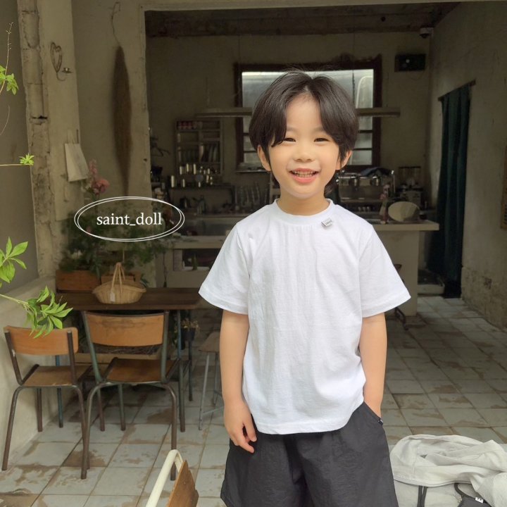 Saint Doll - Korean Children Fashion - #childofig - Basic Short Sleeve Tee - 6