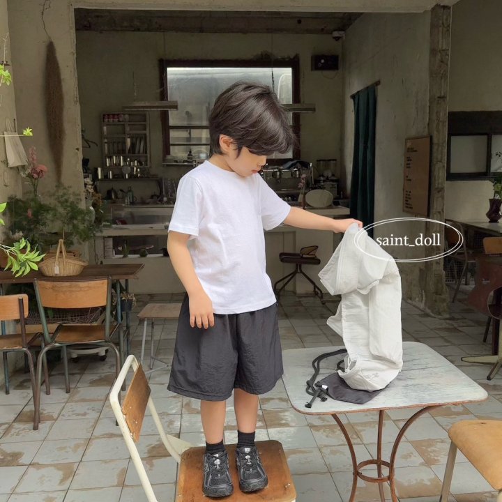 Saint Doll - Korean Children Fashion - #childofig - Basic Short Sleeve Tee - 7