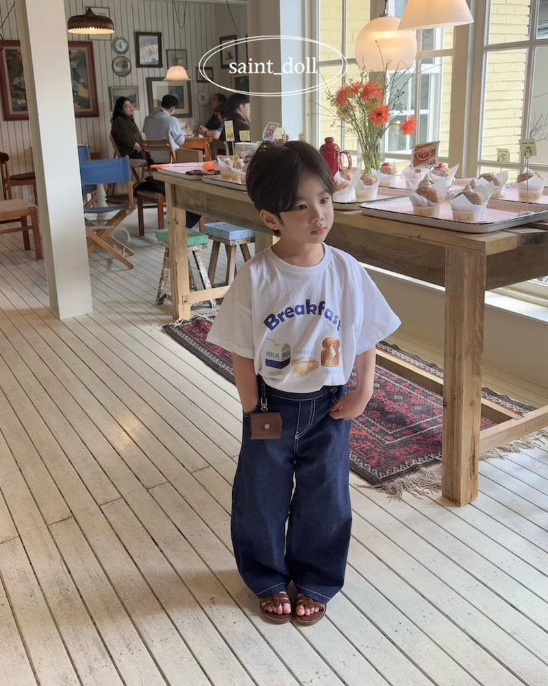 Saint Doll - Korean Children Fashion - #childofig - Breakfast Tee - 11