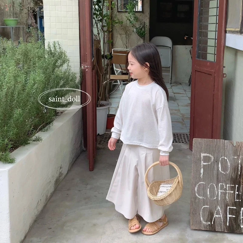Saint Doll - Korean Children Fashion - #childrensboutique - Linen Long Sleeve Tee - 5