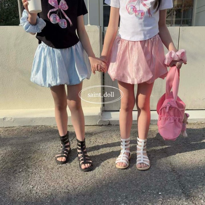 Saint Doll - Korean Children Fashion - #childrensboutique - Pumpkin Mini Skirt - 8