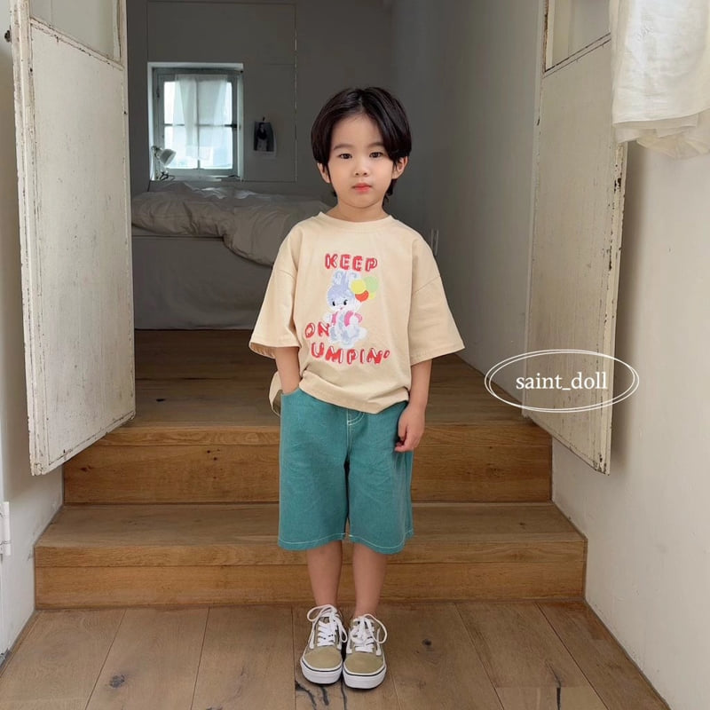Saint Doll - Korean Children Fashion - #childrensboutique - Jumping Rabbit Tee - 6