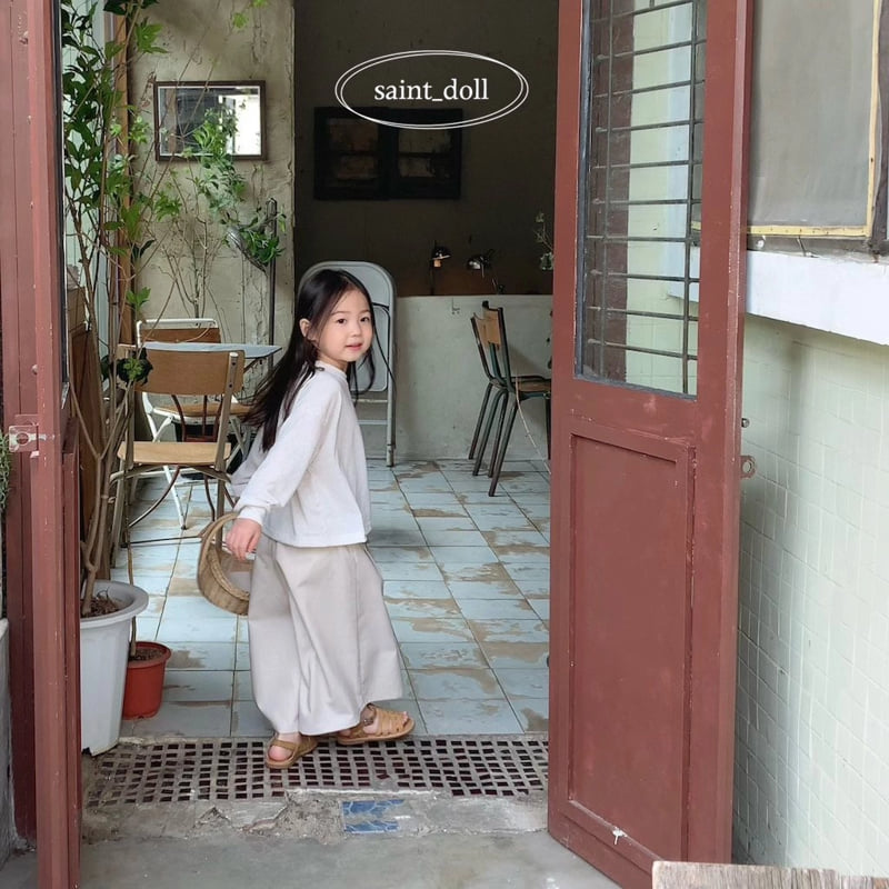 Saint Doll - Korean Children Fashion - #designkidswear - Linen Long Sleeve Tee - 6