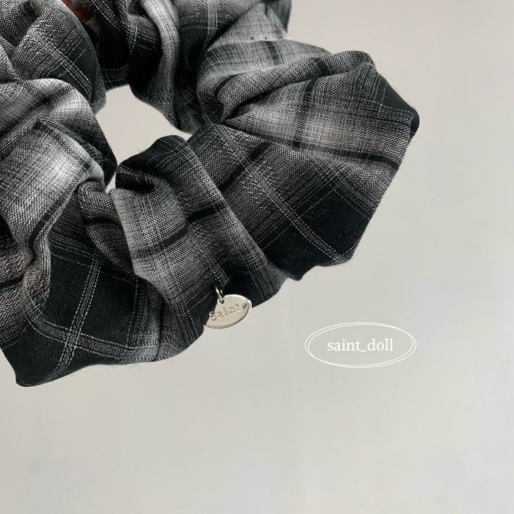 Saint Doll - Korean Children Fashion - #designkidswear - Checked Hair Tie - 2