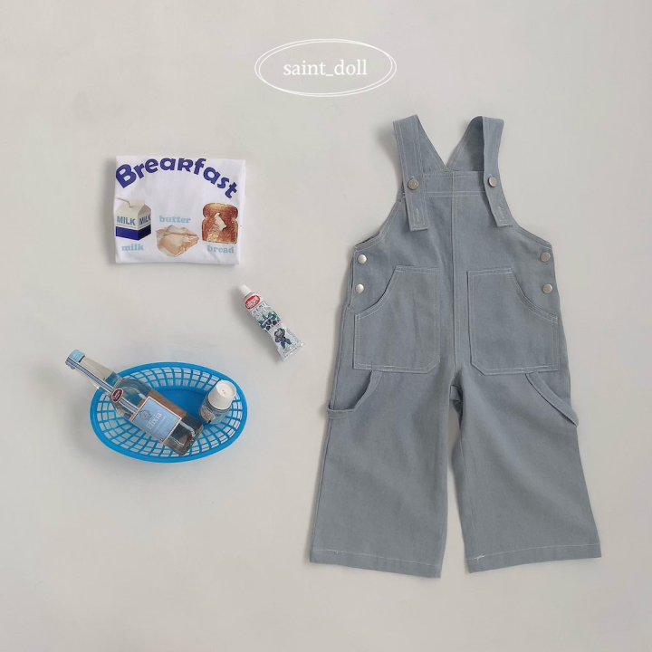 Saint Doll - Korean Children Fashion - #designkidswear - Candy Overalls Pants - 5
