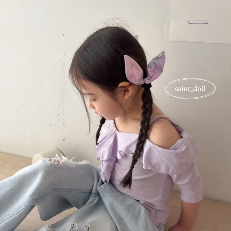 Saint Doll - Korean Children Fashion - #designkidswear - Leaf Hair Tie - 3