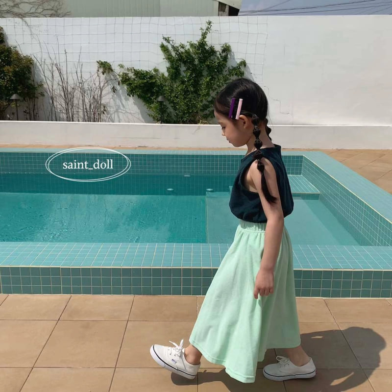 Saint Doll - Korean Children Fashion - #designkidswear - Petit Banding Sleeveless - 5