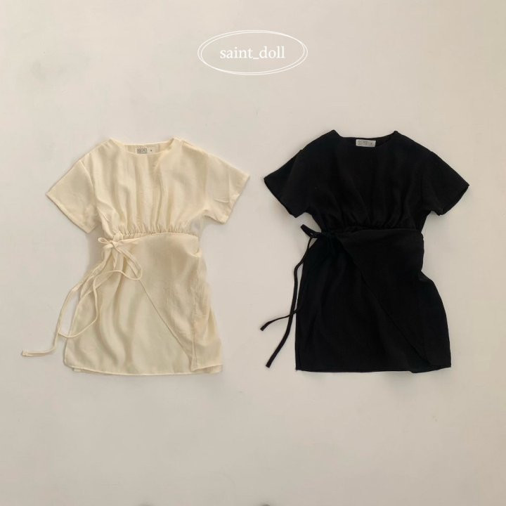 Saint Doll - Korean Children Fashion - #designkidswear - Layered Wrap Set