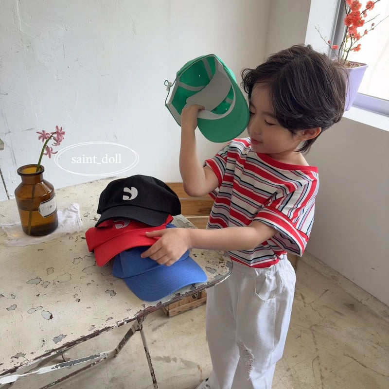 Saint Doll - Korean Children Fashion - #discoveringself - Loose Stripe Tee - 11