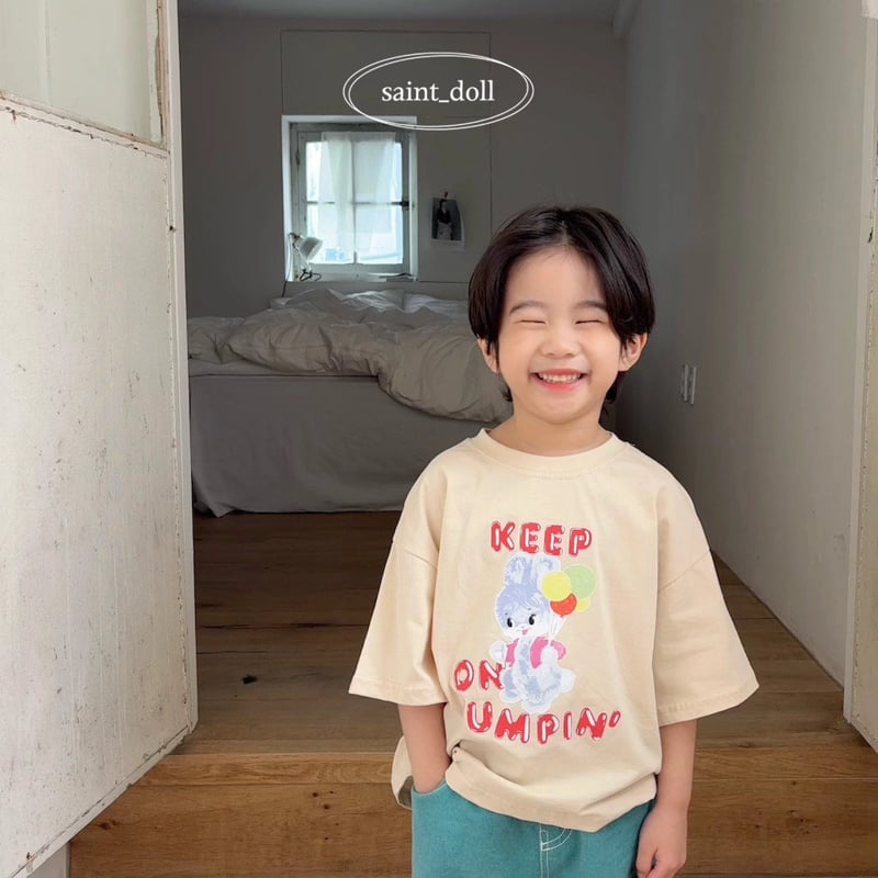 Saint Doll - Korean Children Fashion - #discoveringself - Jumping Rabbit Tee - 8