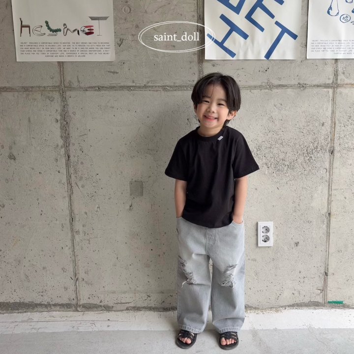 Saint Doll - Korean Children Fashion - #discoveringself - Basic Short Sleeve Tee - 10