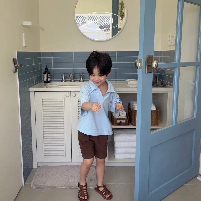 Saint Doll - Korean Children Fashion - #discoveringself - Terry Collar Tee - 5