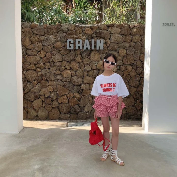 Saint Doll - Korean Children Fashion - #fashionkids - Check Check Skirt - 10