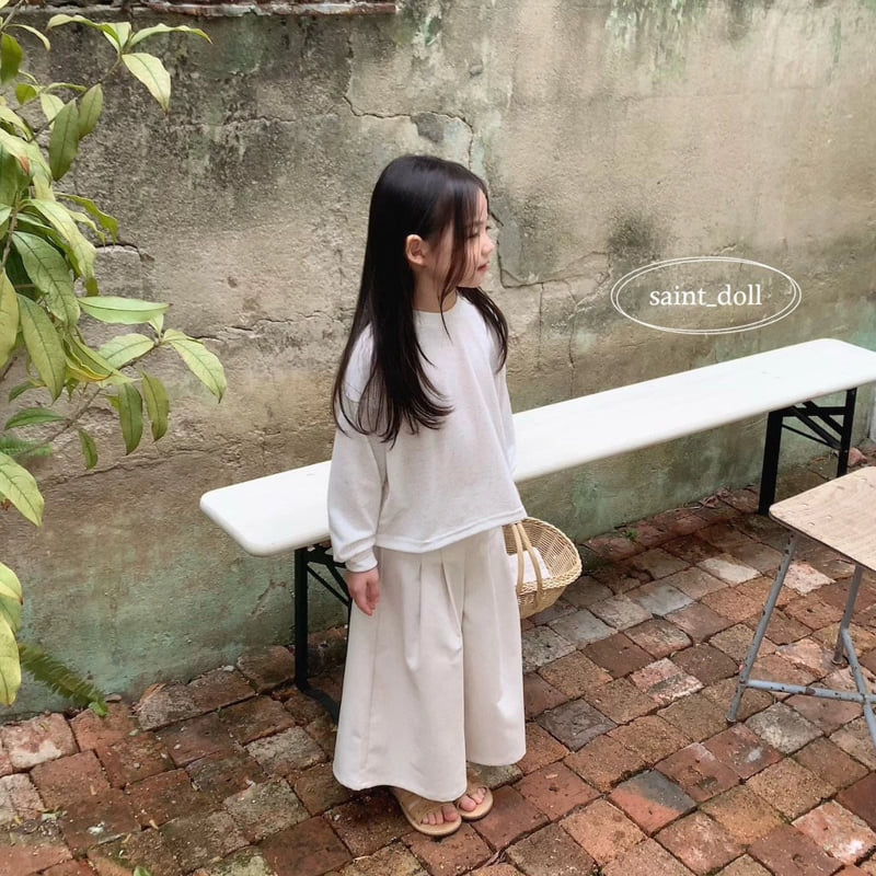 Saint Doll - Korean Children Fashion - #fashionkids - Linen Long Sleeve Tee - 8