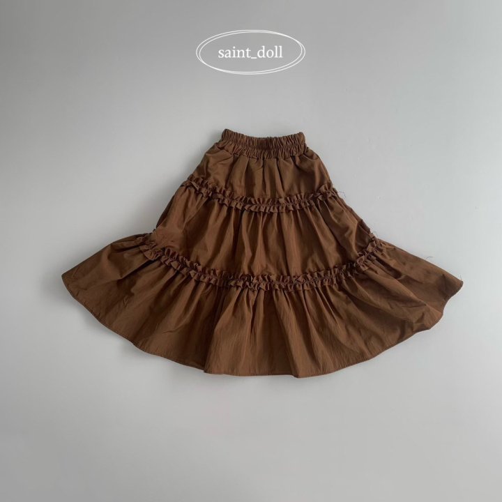 Saint Doll - Korean Children Fashion - #discoveringself - Frill Cancan Long Skirt - 4