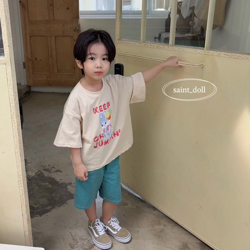 Saint Doll - Korean Children Fashion - #fashionkids - Jumping Rabbit Tee - 9