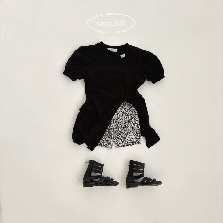 Saint Doll - Korean Children Fashion - #discoveringself - Slit Long Tee - 4