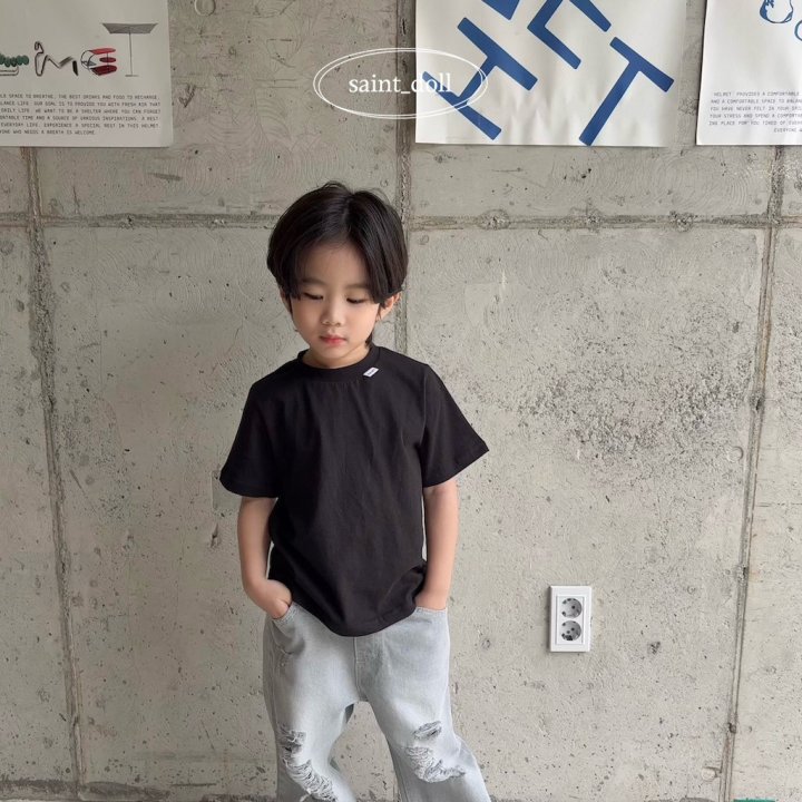 Saint Doll - Korean Children Fashion - #fashionkids - Basic Short Sleeve Tee - 11