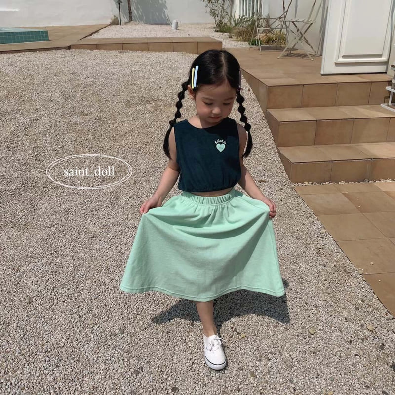 Saint Doll - Korean Children Fashion - #fashionkids - Petit Banding Sleeveless - 7