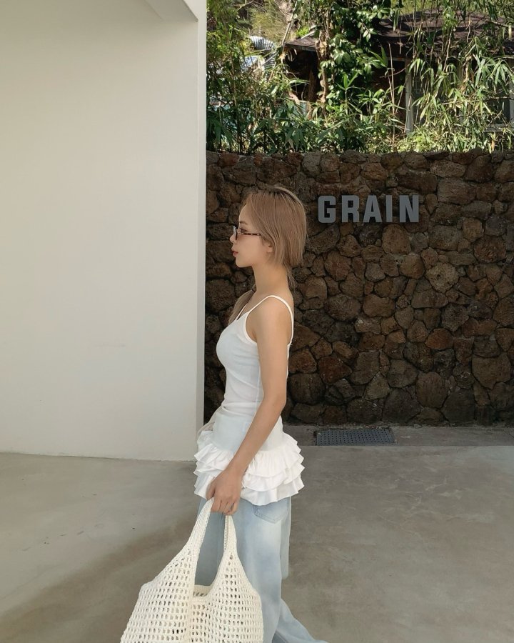 Saint Doll - Korean Children Fashion - #fashionkids - Cancan Layering Sleeveless - 11