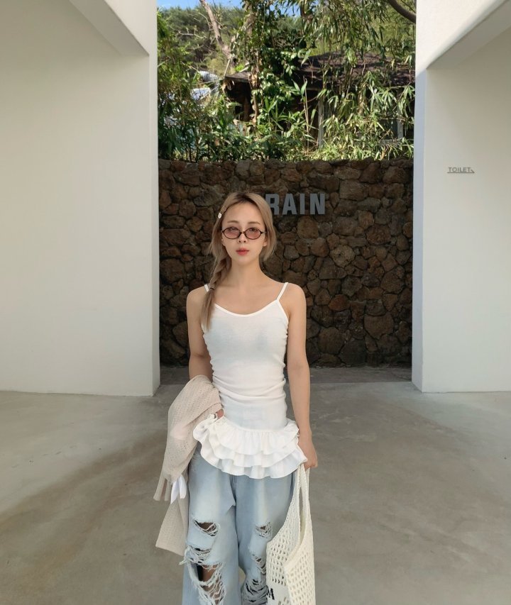 Saint Doll - Korean Children Fashion - #fashionkids - Cancan Layering Sleeveless - 10