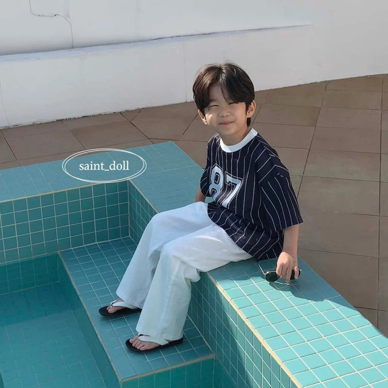 Saint Doll - Korean Children Fashion - #discoveringself - Mesh Tee - 4